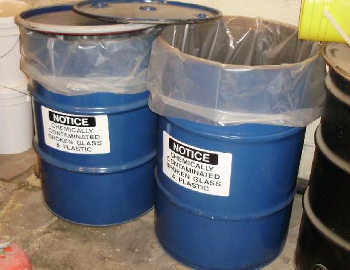 How to Properly Dispose of Empty Chemical Containers