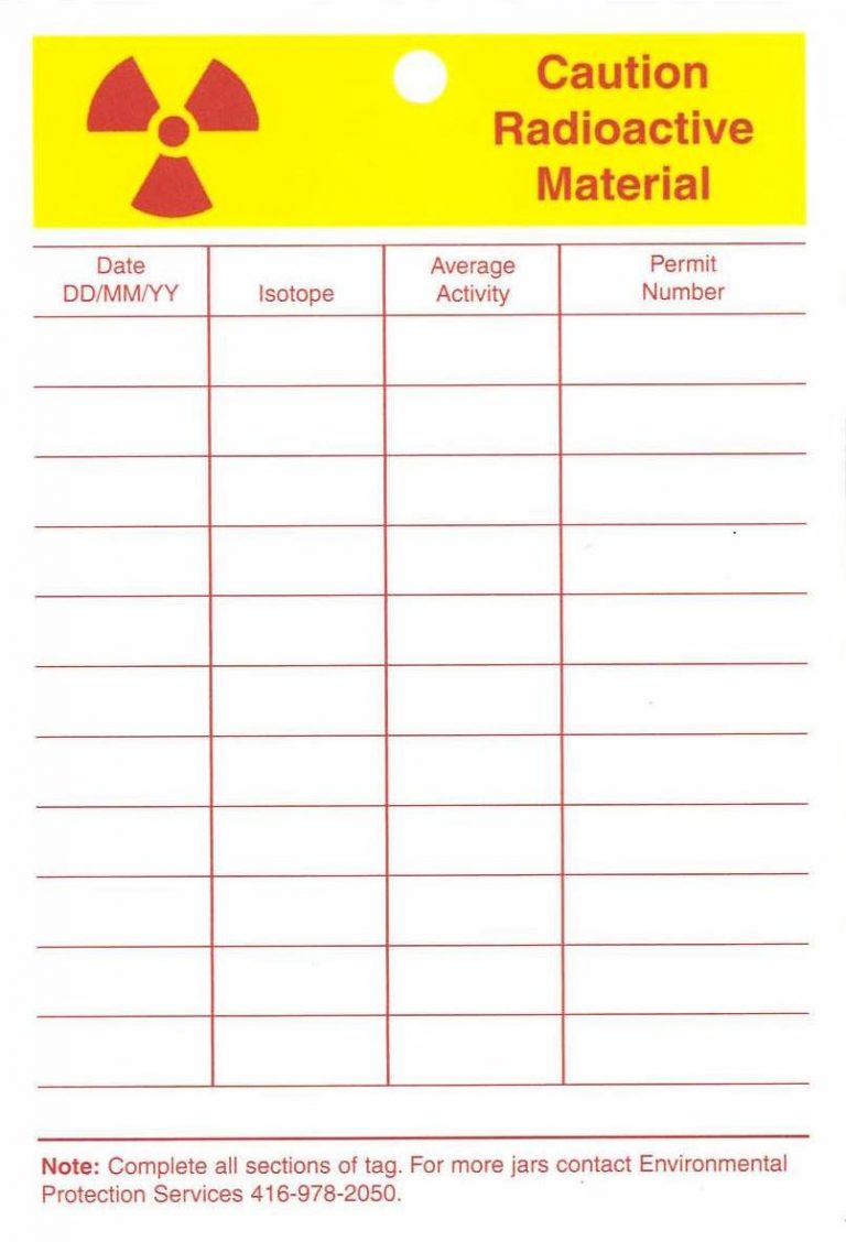 Radioactive Waste Disposal Environmental Health & Safety
